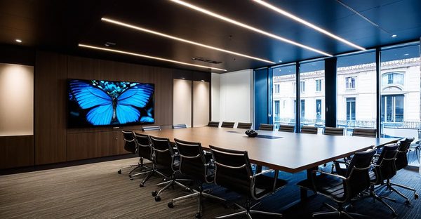 Trouvez la salle de réunion parfaite à lyon au papillon bleu